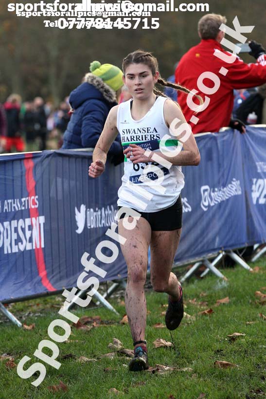 Womens under-17s and IAAF Junior Womens 2017 British Athletics Liverpool Cross Challenge, Sefton Park, Liverpool. Photo:  David T. Hewitson/Sports for All Pics